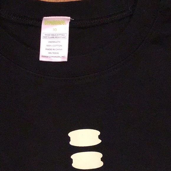 Gymboree glow in the dark skeleton pajamas size 10 - Picture 2 of 4